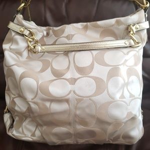 Coach optic signature C large Brook bag